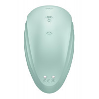 Вакуумный клиторальный стимулятор с вибрацией Satisfyer Pearl Diver mint