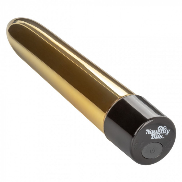 Вибратор Naughty Bits Gold Dicker Vibe