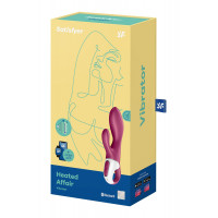 Подвійний смарт вібратор із функцією нагріву Satisfyer Heated Affair Connect App