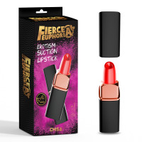 Вакуумний стимулятор клітора у формі помади Chisa Fierce Euphoria Erotism - Suction Lipstick C
