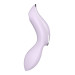 Подвійний вібратор із вакуумною стимуляцією Satisfyer Curvy Trinity 2 violet