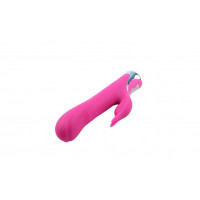 Вибратор кролик с вращением Chisa Missile Rabit-Pink
