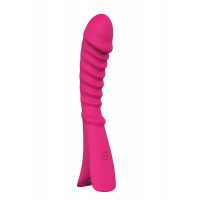 Вибратор со стимулирующими ребрами Dream Toys VIBES OF LOVE NAUGHTY BARONESS