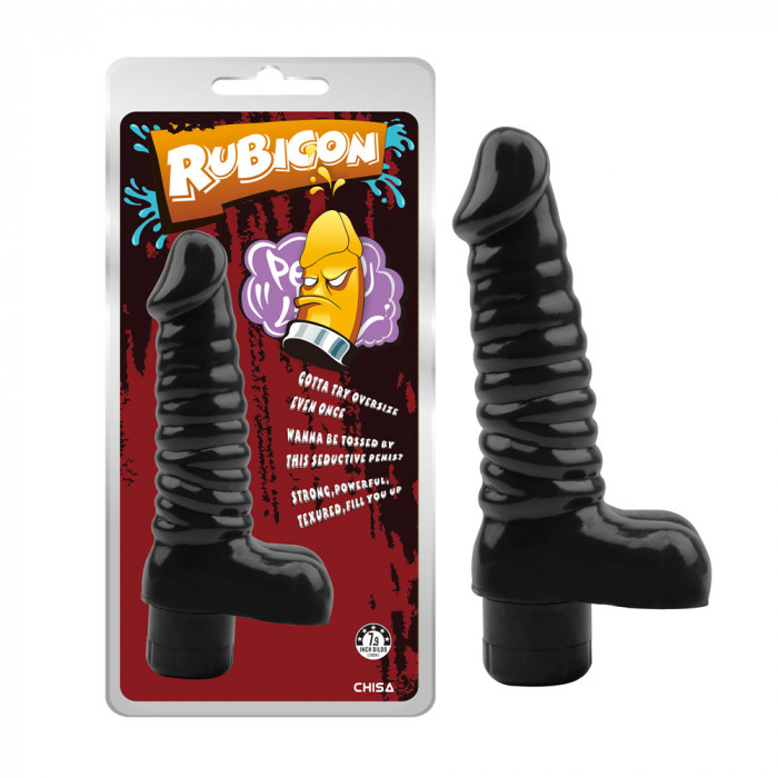 Вибратор реалистичный Chisa Rubicon Black