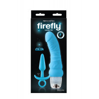Набор Вибратор и Анальная пробка FIREFLY COMBO KIT BLUE