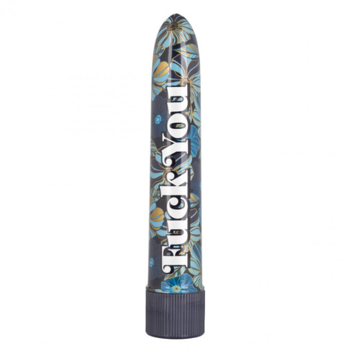 Класичний вібратор CalExotics Naughty Bits: Fuck You Personal Vibrator - Free Shipping