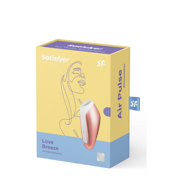 T360126 Вакуумный стимулятор SATISFYER LOVE BREEZE COPPER