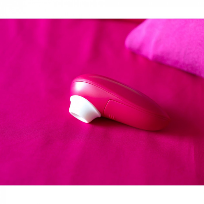 Вакуумный клиторальный стимулятор WOMANIZER Mini Red Wine