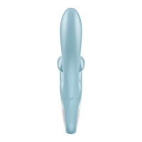 Вібратор-кролик Satisfyer Touch Me Blue, подвійний відросток, 3 потужні мотори Вібратор-кролик Satisfyer Touch Me Blue, подвійний відросток, 3 потужні мотори
