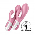 Вибратор-кролик надувной Satisfyer Air Pump Bunny 2