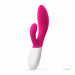 Вибратор-кролик LELO Ina Wave 2 Cerise, манящее движение ствола + вибрации