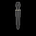 Вібромасажер Satisfyer Wand-er Woman (Black/Gold), водонепроникний, потужний, розмір XXL