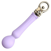 Вібромасажер із підігрівом Zalo Sweet Magic - Confidence Wand Fantasy Violet
