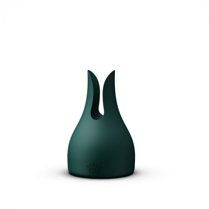 Вібромасажер з насадками Zalo — Kyro Wand Turquoise Green