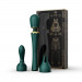Вібромасажер з насадками Zalo — Kyro Wand Turquoise Green