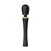 Вібромасажер з насадками Zalo — Kyro Wand Obsidian Black